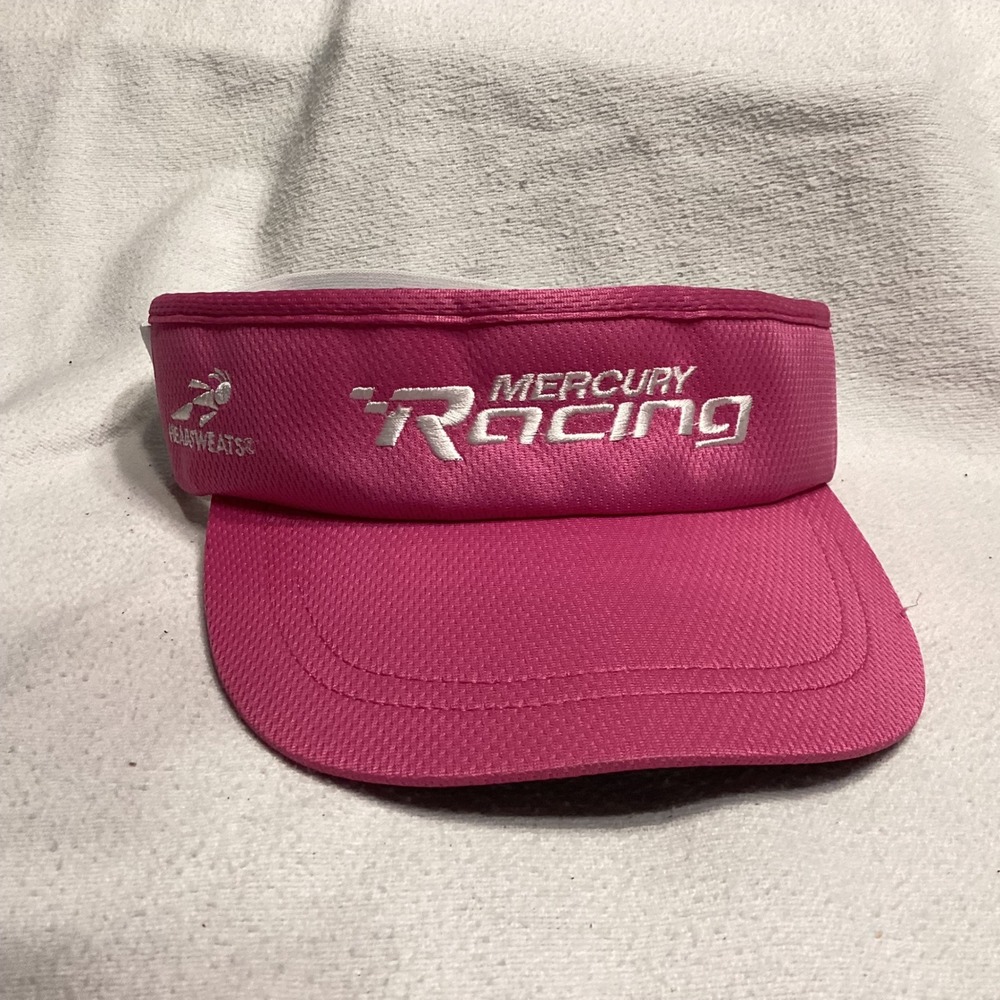 Headsweats Mercury Racing Pink Performance Visor Athletic Running Hat Mesh OSFM